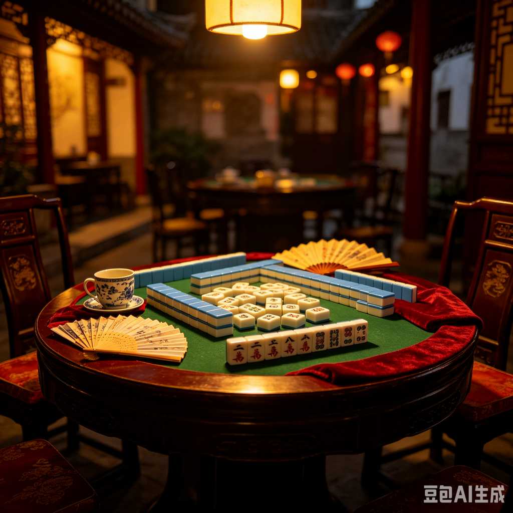 large print mahjong set