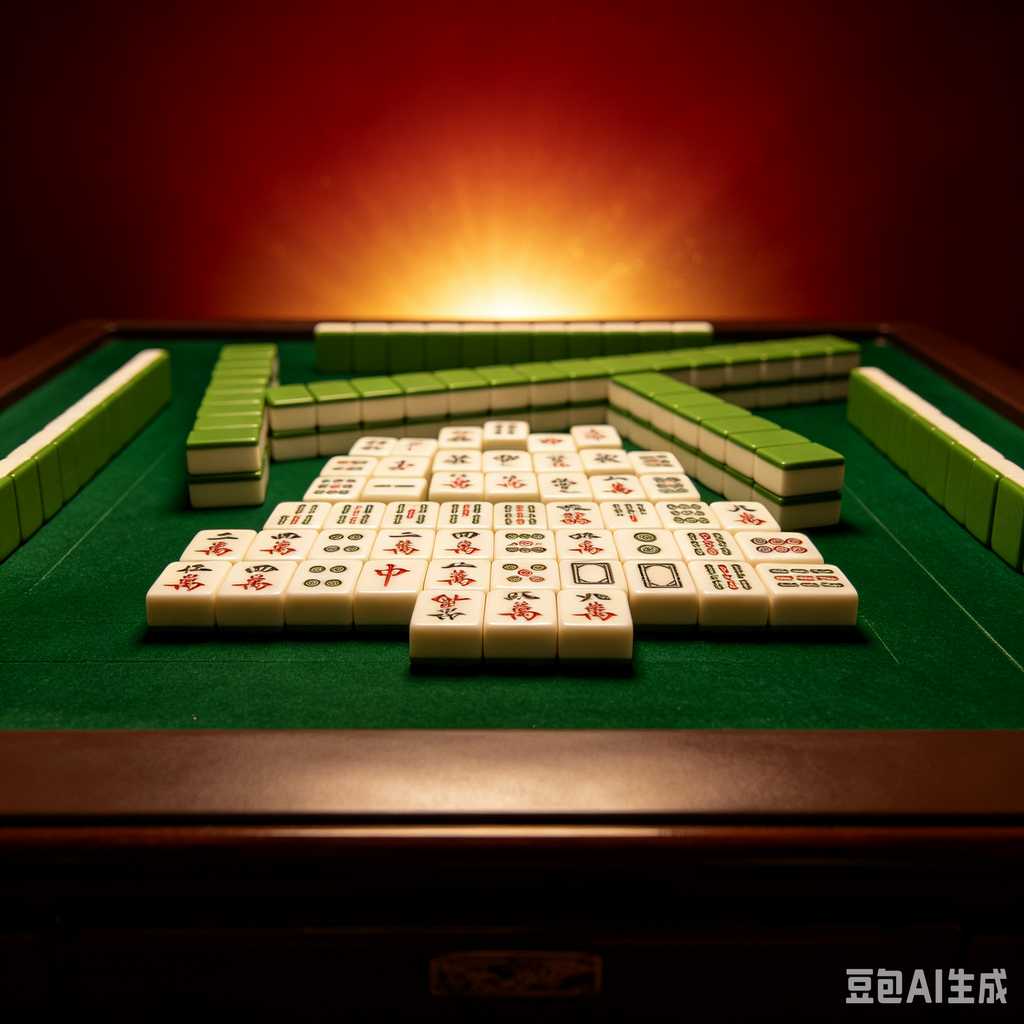 gold accent mahjong set