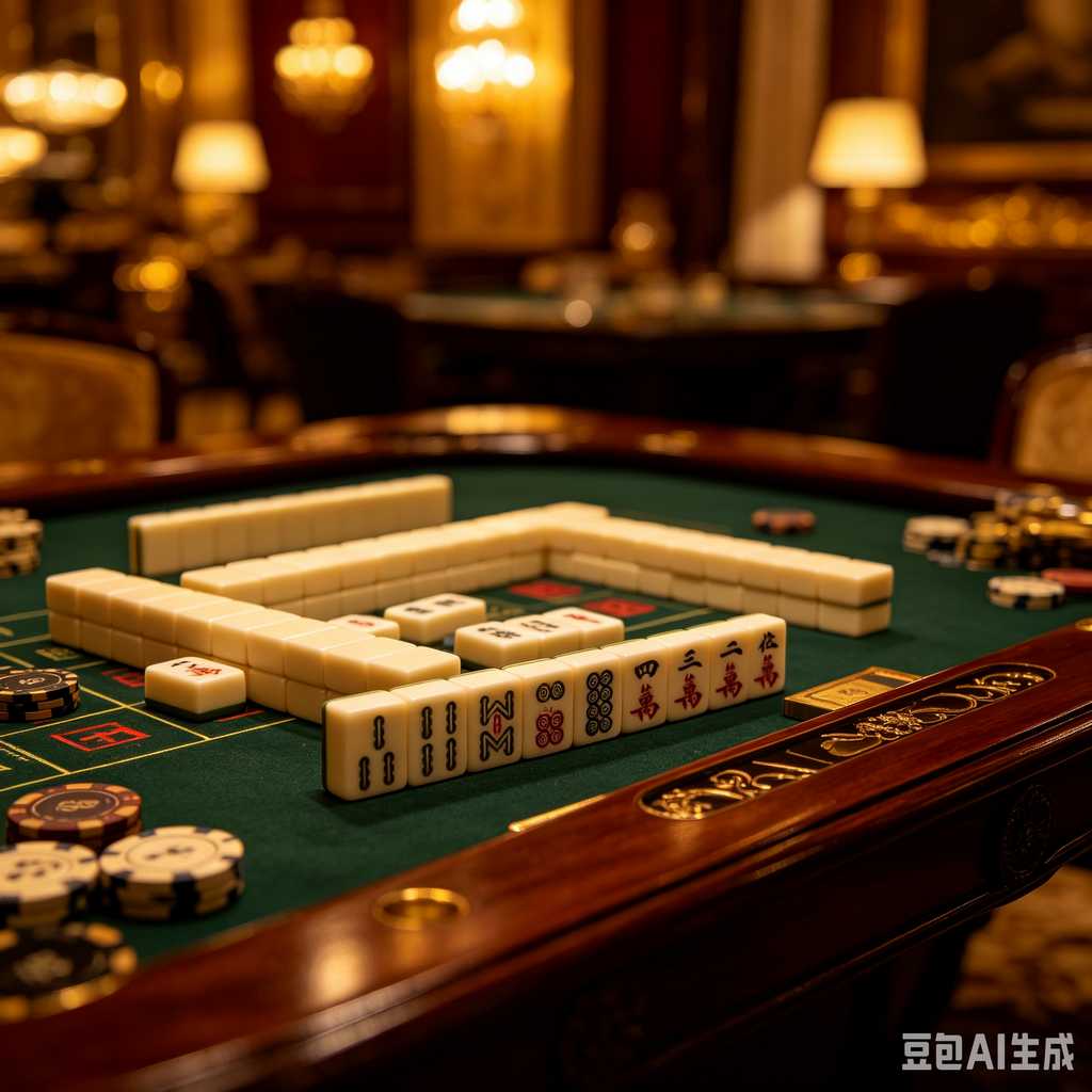green transparent mahjong tiles